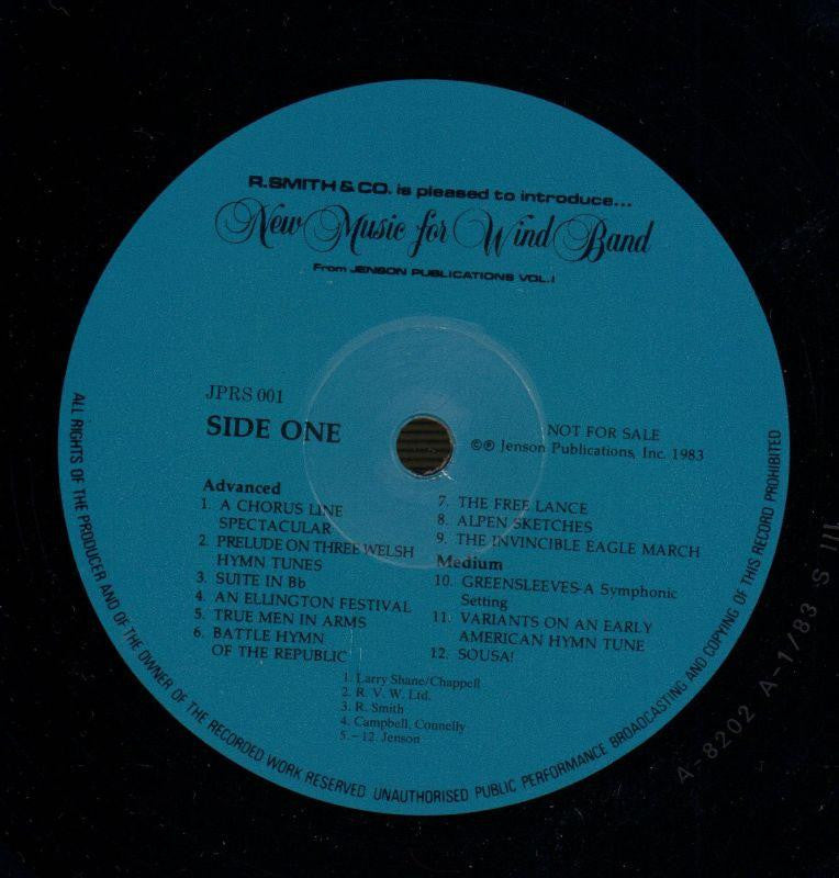 New Music For Wind Band-Jenson-Vinyl LP-Ex/Ex