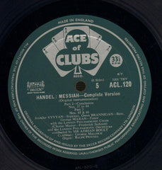 Messiah Record 3-Decca-Vinyl LP-VG/VG
