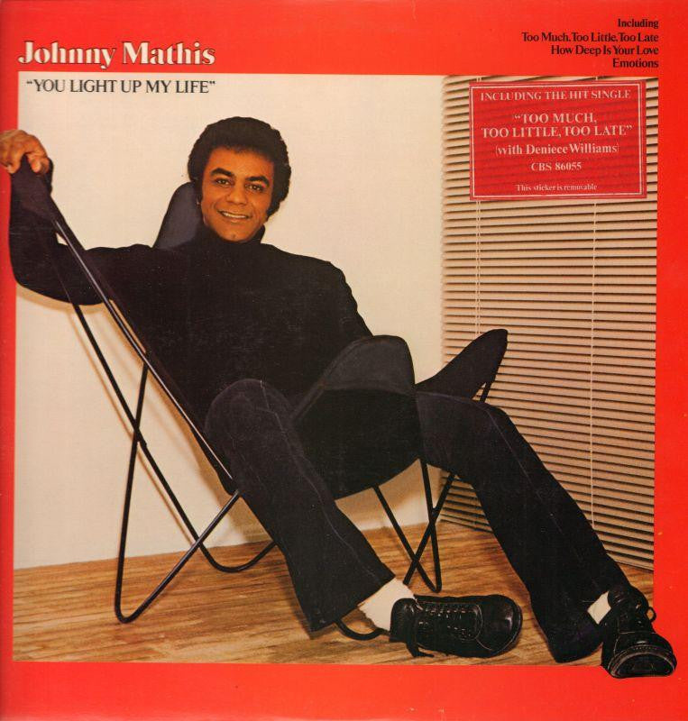 Johnny Mathis-You Light Up My Life-CBS-Vinyl LP