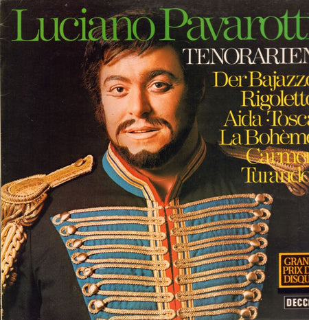 Pavarotti-Tenorarien-Decca-Vinyl LP