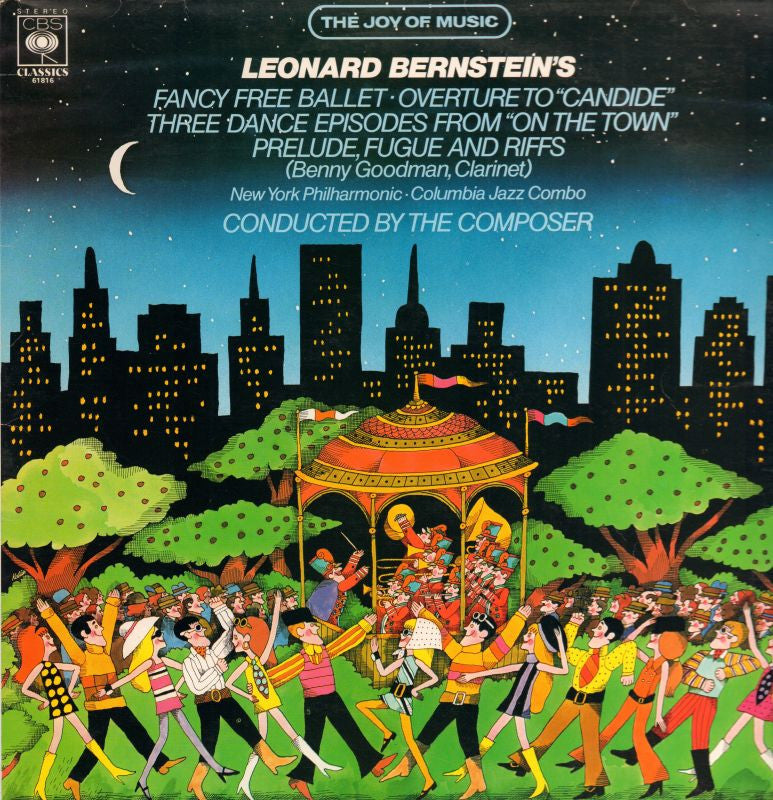 Bernstein-Conducts Bernstein-CBS-Vinyl LP