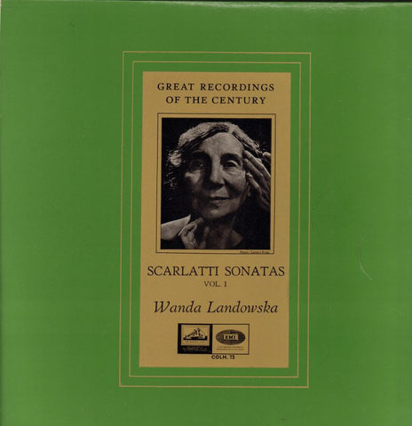 Scarlatti-Sonatas Vol.1-HMV-Vinyl LP