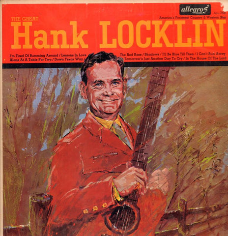 Hank Locklin-The Great-Allergo-Vinyl LP