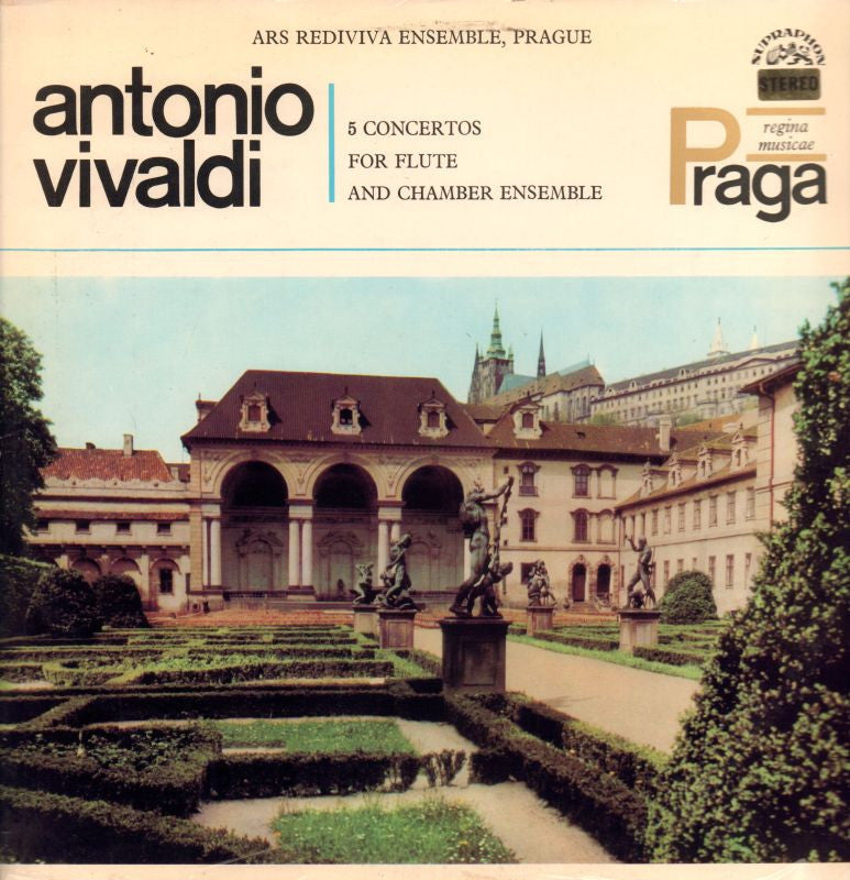 Vivaldi-5 Concertos-Supraphon-Vinyl LP Gatefold