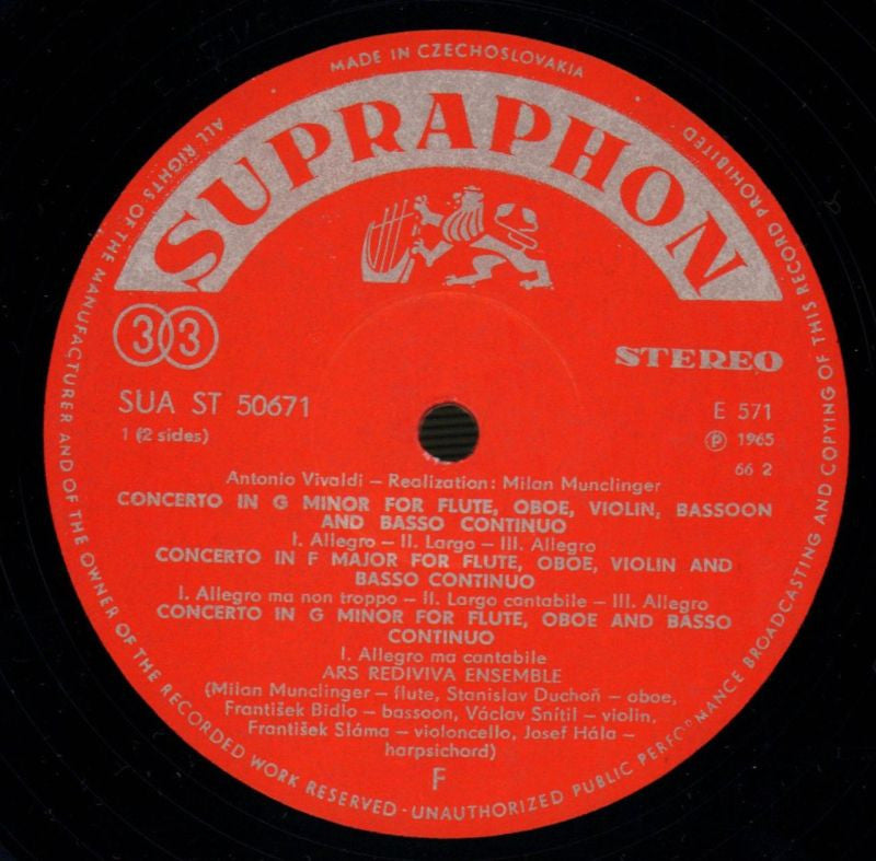 5 Concertos-Supraphon-Vinyl LP Gatefold-VG/NM