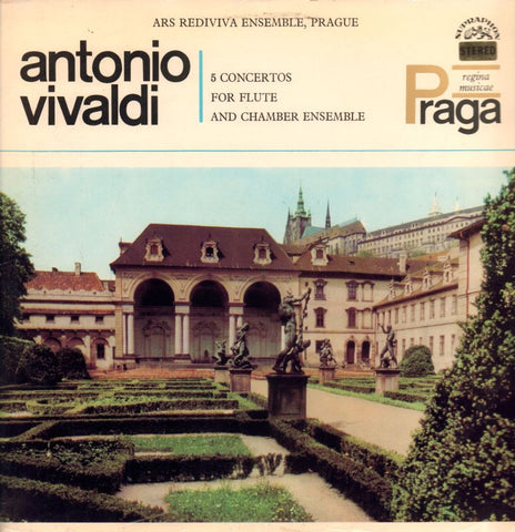 Vivaldi-5 Concertos-Supraphon-Vinyl LP Gatefold