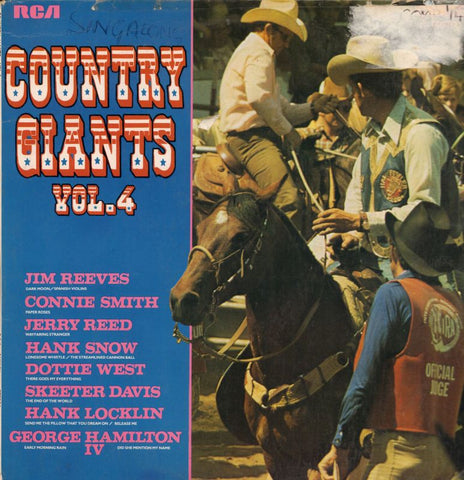 Various Country-Country Giants Vol.4-RCA-Vinyl LP