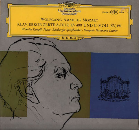Klavierkonzerte A-Dur KV 488 Und C-Moll KV 491-Deutsche Grammophon-Vinyl LP