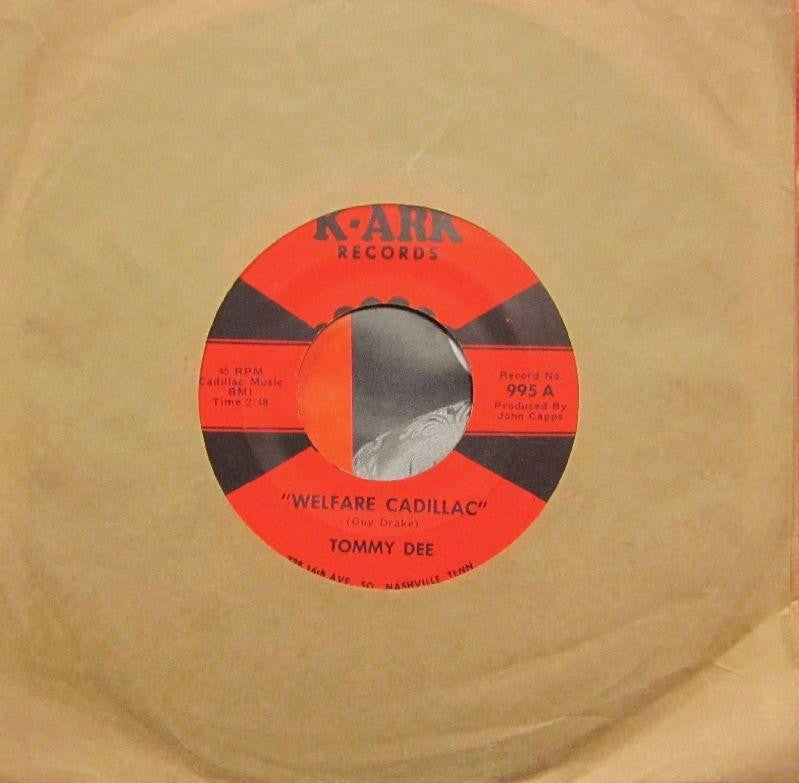 Tommy Dee-Welfare Cadillac-K ark-7" Vinyl