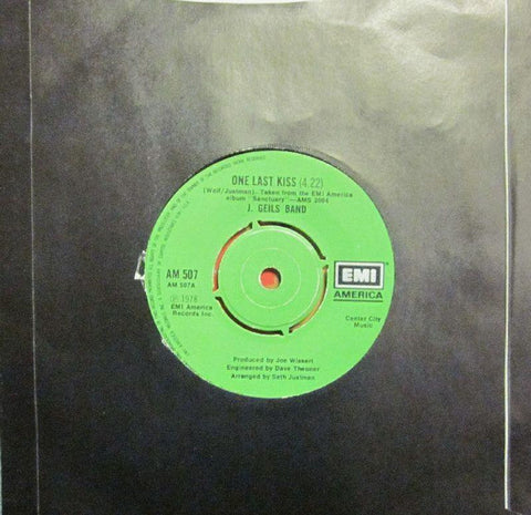 J Geils Band-One Last Kiss-EMI America-7" Vinyl