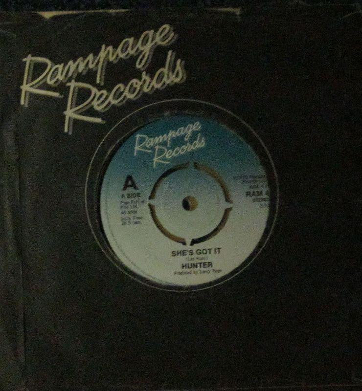 Hunter-She's Got It-RAM Records-7" Vinyl