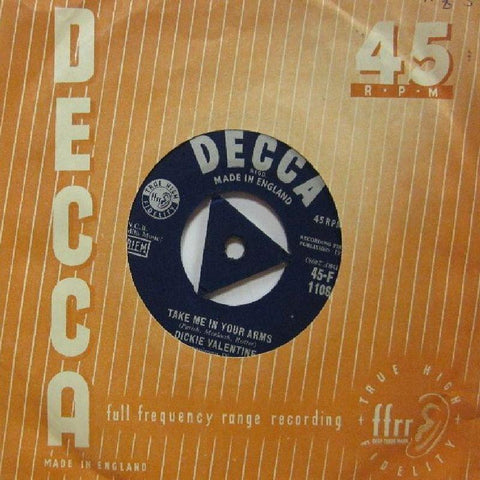 Dickie Valentine-Take Me In Your Arms-Decca-7" Vinyl