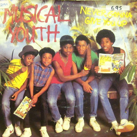 Musical Youth-Never Gonna Give You Up-Virgin-7" Vinyl P/S
