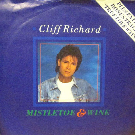Cliff Richard-Mistletoe & Wine-EMI-7" Vinyl