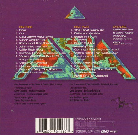 Different Worlds- Live-Secret-2CD Album-New