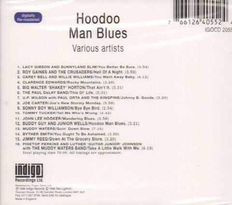 Hoodoo Man Blues-Indigo-CD Album-New