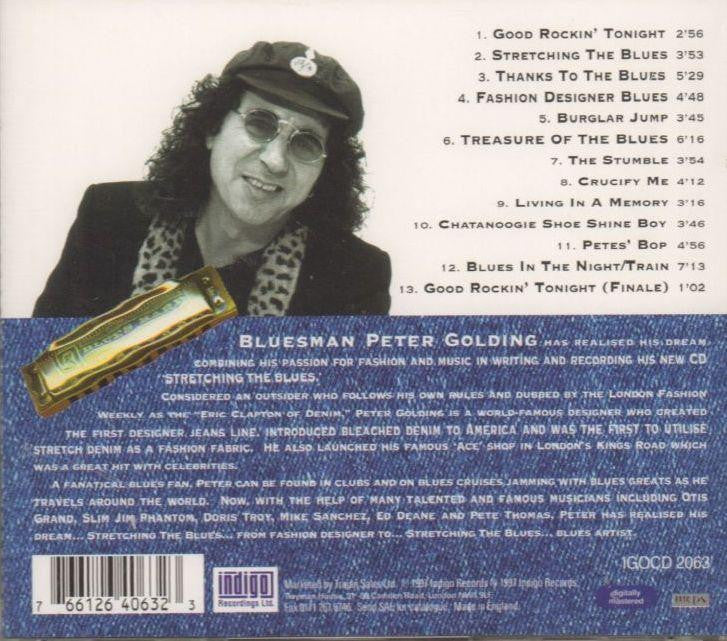 Stretching The Blues-Indigo-CD Album-New