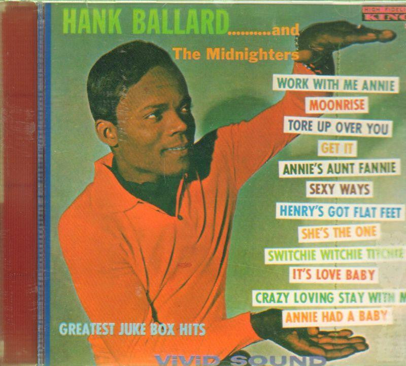 Hank Ballard-Greatest Jukebox Hits-CD Album-New