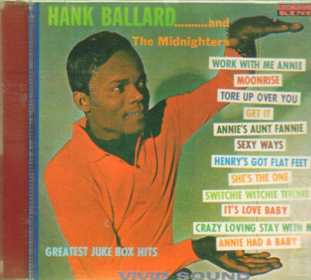 Hank Ballard-Greatest Jukebox Hits-CD Album-New