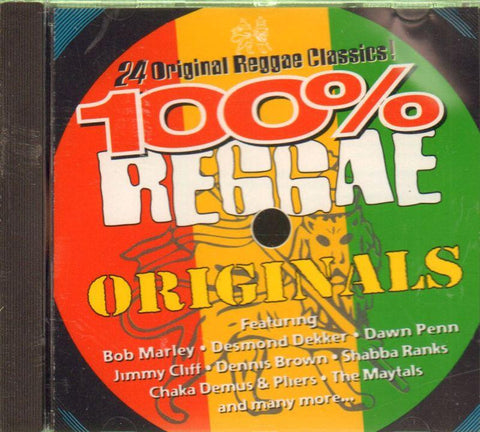 Various Reggae-100% Reggae Originals-CD Album