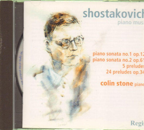 Shostakovich-Piano Sonatas Nos 1 & 2 Colin Stone-CD Album