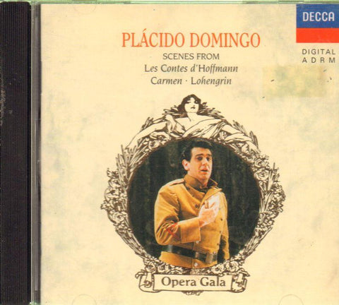 Placido Domingo-Scenes-D'Hoffmann/ Carmen/ Lohengrin-CD Album