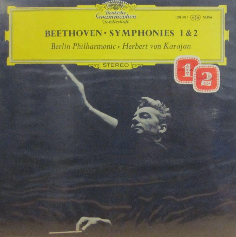 Beethoven-Symphonies 1 & 2-Deutsche Grammophon-Vinyl LP