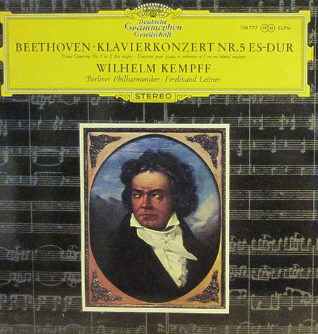 Beethoven-Klavierkonzert Nr.5-Deutsche Grammophon-Vinyl LP