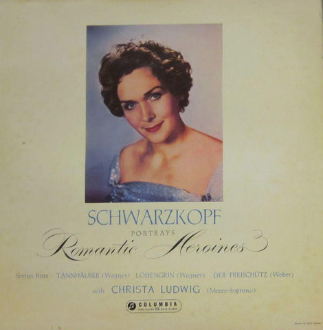 Schwarzkopf/Ludwig-Romantic Heroines-Columbia-Vinyl LP