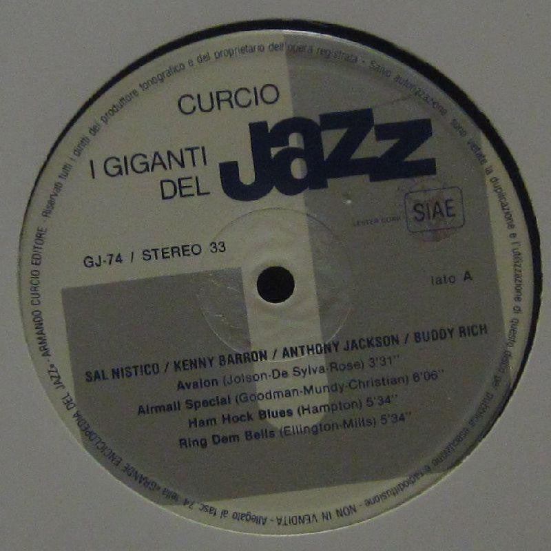 Sal Nistico/Kenny Barron-I Giganti Del Jazz-Curcio-Vinyl LP