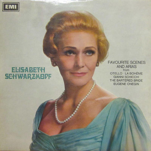 Elisabeth Schwarzkopf-Favourite Scenes And Arias-EMI-Vinyl LP