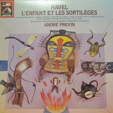 Ravel-L'Enfant Et Les Sortileges-HMV-Vinyl LP