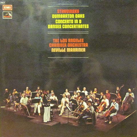 Stravinsky-Dumbarton Oaks-HMV-Vinyl LP