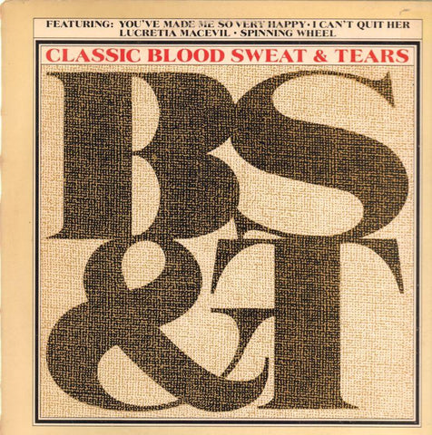 Blood Sweat & Tears-Classic B,S & T-CBS-Vinyl LP