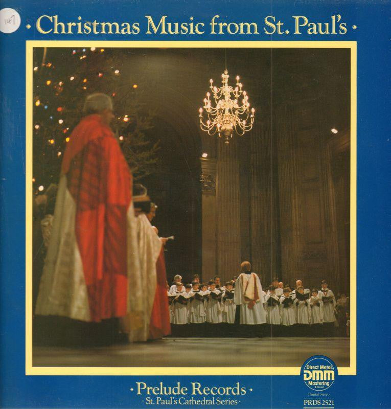 The Choir of st Pauls catherdal-Christmas Music-Prelude-Vinyl LP