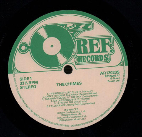 The Chimes-Ref-Vinyl LP-VG/Ex-