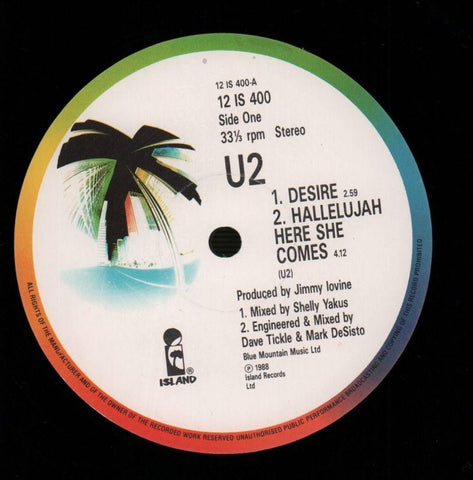 Desire-Island-12" Vinyl Gatefold-VG/NM
