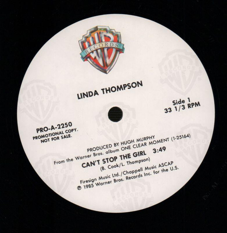 Can't Stop The Girl-Warner-12" Vinyl-G/Ex