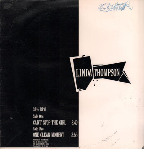 Linda Thompson-Can't Stop The Girl-Warner-12" Vinyl-G/Ex