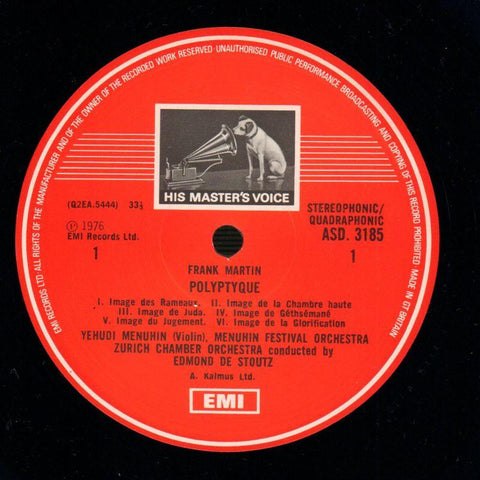 Polyptyque/Ballade Menhuin-HMV-Vinyl LP-VG+/NM