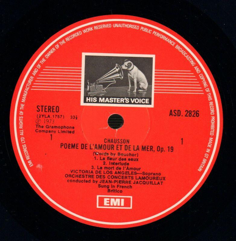 Victoria De Los Angeles-Songs Of The Auvergne-HMV-Vinyl LP-VG+/NM