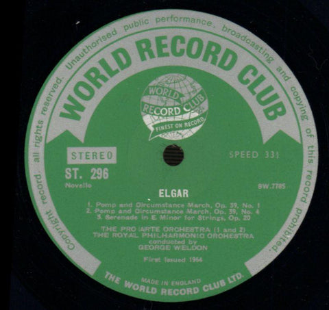 George Weldon Conducts-World Record Club-Vinyl LP-VG/VG