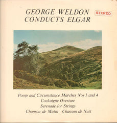Elgar-George Weldon Conducts-World Record Club-Vinyl LP