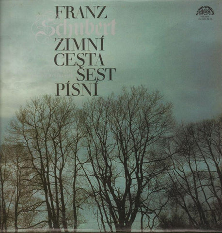 Schubert-Zimni Cesta Sest Pisni-Supraphon-2x12" Vinyl LP Gatefold-VG/Ex