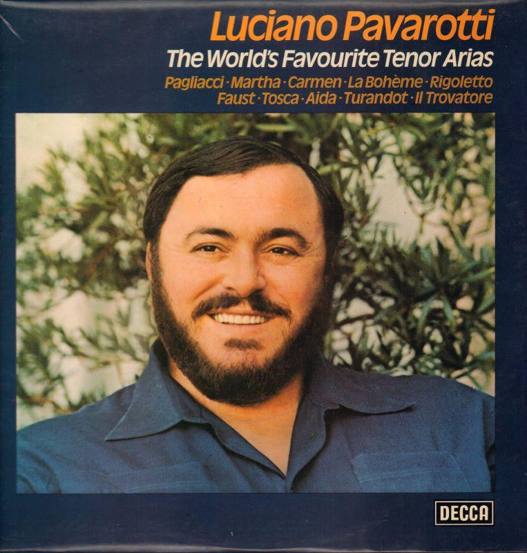 Pavarotti-The World's Favourite Tenor Arias-Decca-Vinyl LP