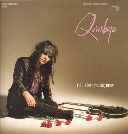 The Quireboys-I Don't Love You Anymore-Parlophone-12" Vinyl P/S