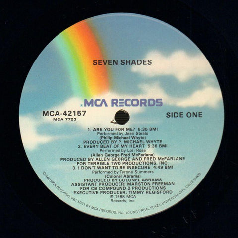 Seven Shades-MCA-Vinyl LP-VG+/Ex+