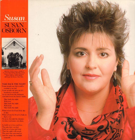 Susan Osborn-Susan-Living Music-Vinyl LP-VG+/Ex