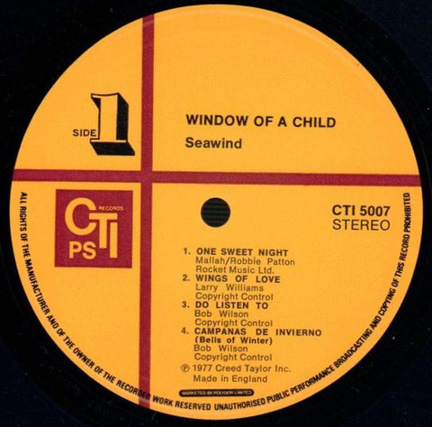 Window Of A Child-CTI-Vinyl LP Gatefold-VG/NM