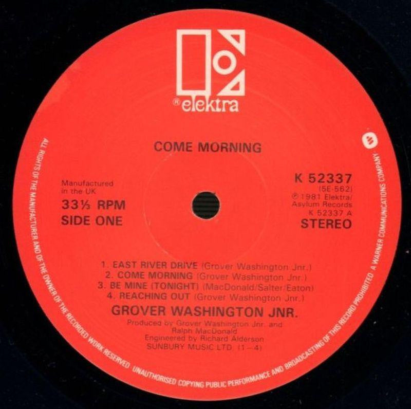 Come Morning-Elektra-Vinyl LP-VG/VG+